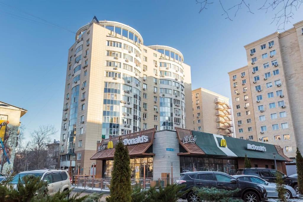 Жк Жастар Атамекен Центр Города, Отличная Локация Almaty Luaran gambar